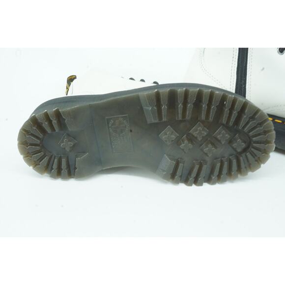 Doc Martens Jadon Platform White combat ankle boots size 5 M laces Dr. Womens - Picture 8 of 12